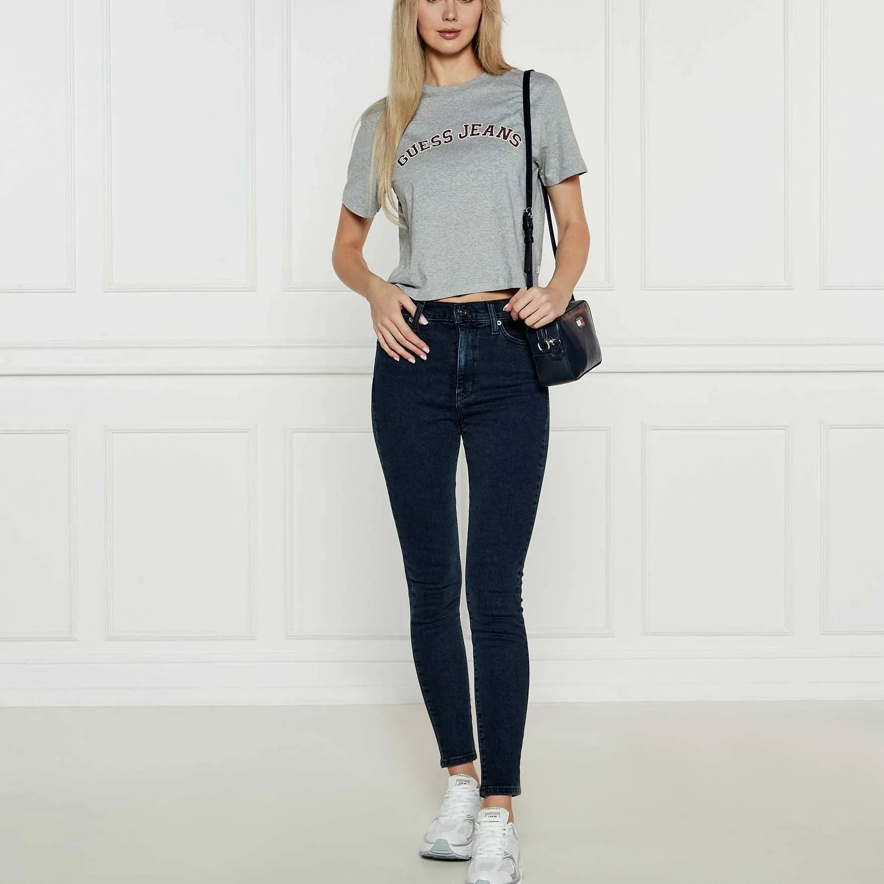 Tommy Jeans Sylvia Women's Skinny Fit Navy Blue Denim Jeans Organic Cotton - Gomix Brands Outlet